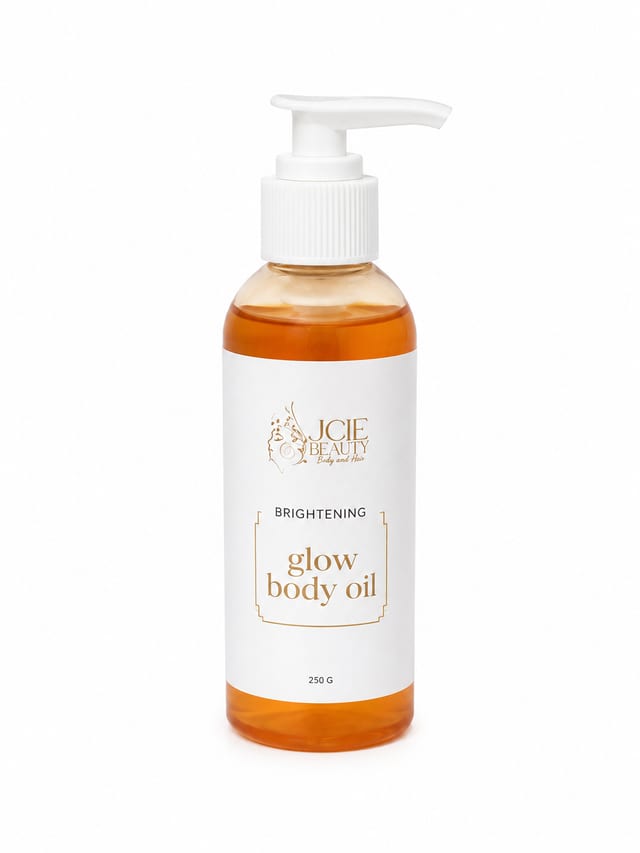 Brightening Glow Body Oil Card
